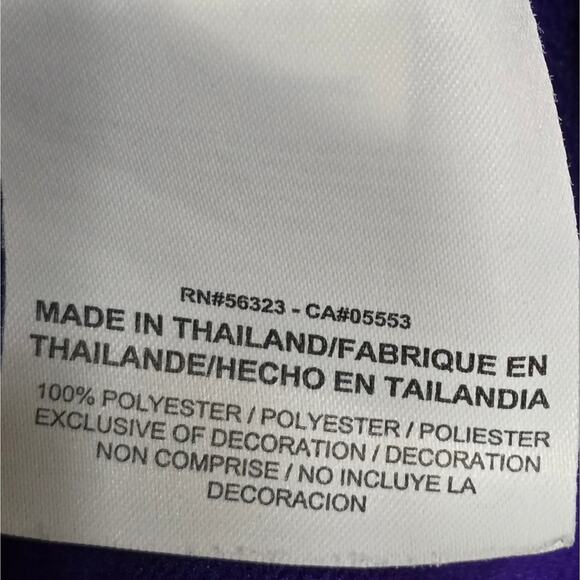 Nike Mock Turtleneck Purple Long Sleeve Dri Fit Active Jacket Top Size Small - Picture 5 of 5